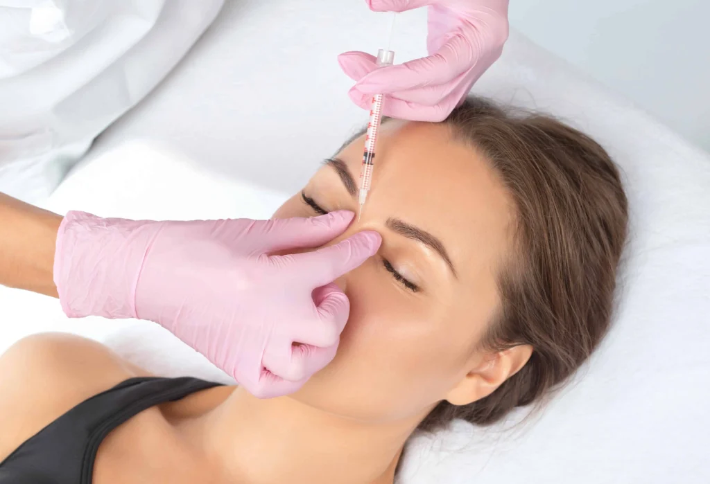A woman getting Xeomin® Injectables in Hammond, LA